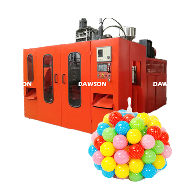 ลูกบอลพลาสติก Pits Balls Extrusion Blow Molding Machine เครื่องทำลูกมหาสมุทร