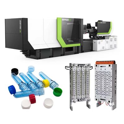 ซื้อ เครื่องฉีดพลาสติก PET Preform ปากกว้าง CE 300L online manufacture