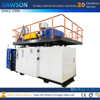 ซื้อ เครื่องเป่าขวดพลาสติกขนาด 200 ลิตร 55 แกลลอน Double Ring Chemical Drum Extrusion online manufacture