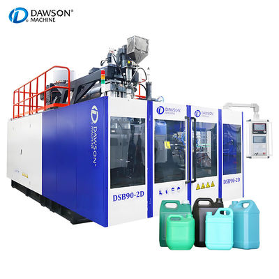ซื้อ อัตโนมัติ 1L 4L 5L 10L พลาสติก PP HDPE กระป๋อง Jerrycan เครื่องพัดลม extrusion online manufacture