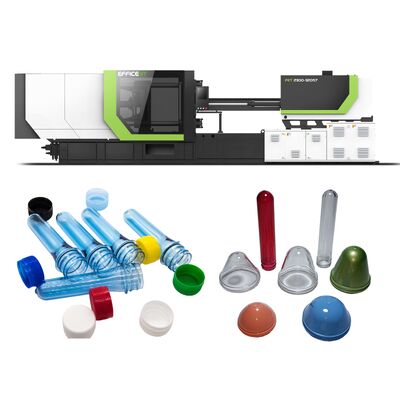 ซื้อ เครื่องพิมพ์ฉีด PET Preform ด้วยความเร็วสกรู 1 ถึง 180 รอบ / นาที 200 ตัน แรงกั้นและเครื่องยนต์เซอร์โวประหยัดพลังงาน online manufacture