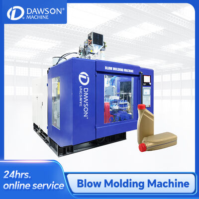 ซื้อ Dawson View Strip Oil Jerrycan Extrusion Blow Molding Machine สําหรับขวดน้ํามันย่อย online manufacture