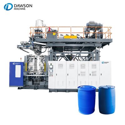 buy อัตโนมัติ 200L พลาสติก Drum บล๊อฟ Molding Machine เครื่องกล่องกล่องสองแหวนสําหรับโรงงานสีสารย่อยเคมี online manufacture
