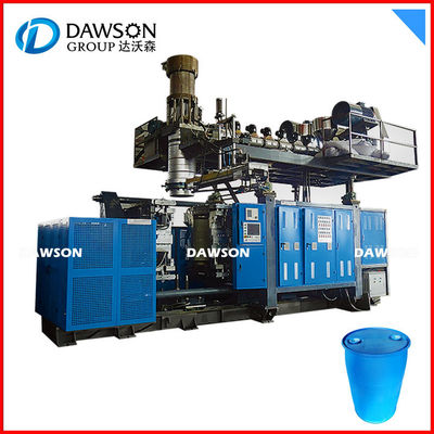 ซื้อ 200L 250L HDPE น้ำมันพลาสติกเปิดด้านบนกลอง Double L Ring Drum Extrusion Blow Molding Machine online manufacture