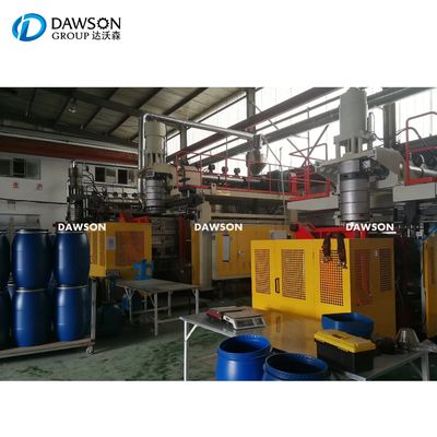 ซื้อ Drum Blow Molding Machine 60L 120L 220L Hdpe Open Top Plastic Accumulator Type Die Head Blow Molding Machine online manufacture