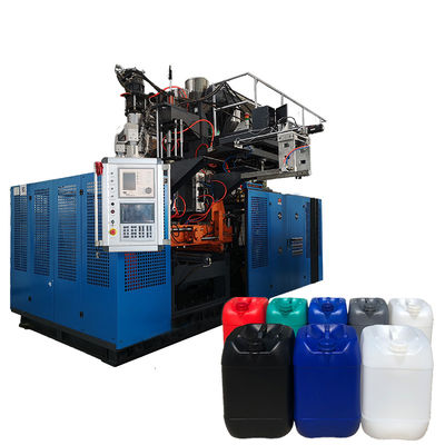 ซื้อ Single Station Plastic 25l Jerry Can Blow Molding Machine Pp Pe Bottle Extrusion Blow Molding Making Machines online manufacture