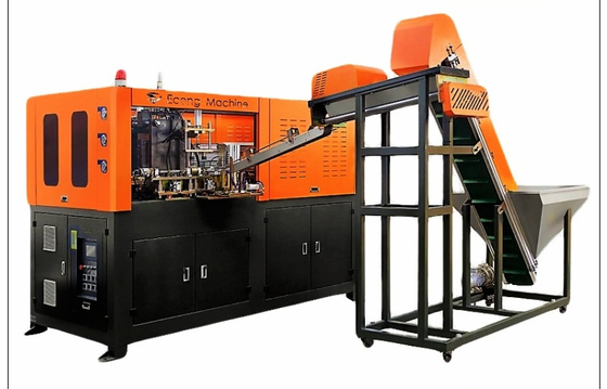 คุณภาพ  4 Cavity Pet Bottle Blow Molding Machine Water Fully Automatic โรงงาน