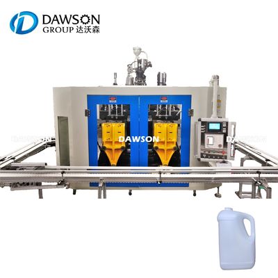 ซื้อ 5L Jerrycan Extrusion Blow Molding Machine สถานีคู่ online manufacture