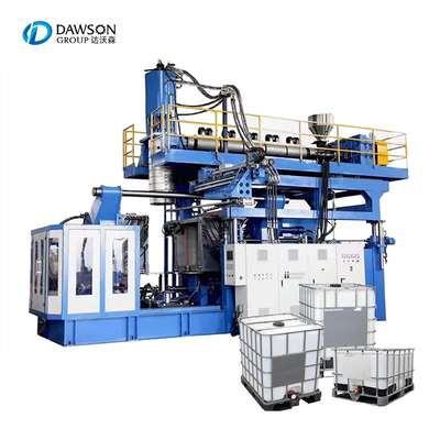 พลาสติก 500-1000L IBC ถ้วยการผลิต Extrusion บล็อฟ Molding เครื่องผลิต