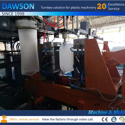 2L 5L อัตโนมัติ Extrusion เครื่องพัดลม เครื่องย่อย HDPE กระป๋อง