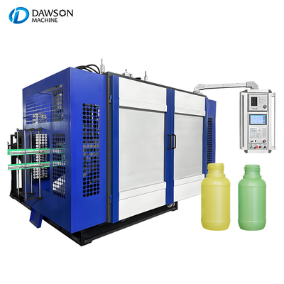 HDPE ยาฆ่าแมลง กระป๋องการผลิตเคมี Drum Extrusion ผง Molding เครื่อง