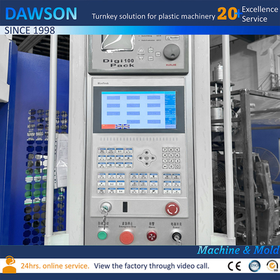 เครื่องพิมพ์แบบบล๊อฟแบบอัตโนมัติ 2 สถานที่สําหรับขวด 1L 2L