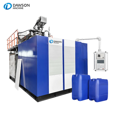 อัตโนมัติน้ํามันย่อย Jerrycan การทําเครื่องจักร extrusion เครื่องพัดลม 20l