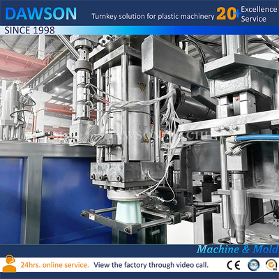 10L 15L 20L Jerry Can Extrusion Blow Molding Machine สายการผลิต