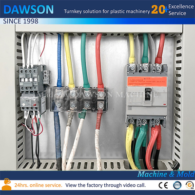 เครื่องทําขวดน้ํามันย่อยพลาสติก 10 ลิตร เครื่องพัดพิมพ์สําหรับขวดพลาสติก