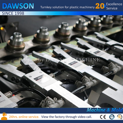 2 ห้อง 4 ห้อง 6 ห้อง เครื่องทําขวด PET อัตโนมัติเต็ม