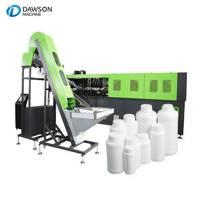 เครื่องเป่าขวดพลาสติก PET อัตโนมัติ 500ml 1000ml เครื่องเป่าขวด PET
