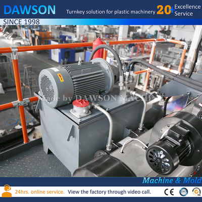 ถังน้ําความเร็วสูง 200 ลิตร ถังน้ําที่มีส่วนประกอบปั๊มมอเตอร์หลัก เครื่องพิมพ์พลาสติกอัตโนมัติ