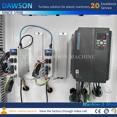 ความเร็วสูง 220L Double Ring น้ํามันสารเคมี Drum ถัง Extrusion บลอยทําเครื่องจักร