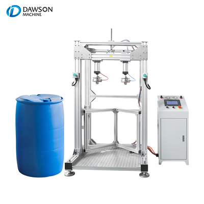 อัตโนมัติ Hdpe กระป๋องตรวจสอบการรั่วกระป๋องพลาสติก Jerrycan เครื่องพัดลมเครื่องตรวจสอบการรั่ว