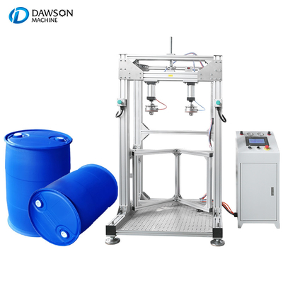 กล่องพลาสติก เครื่องตรวจสอบการรั่วของ Jerrycan เครื่องตรวจจับการรั่วของกล่อง หัวสองเครื่องตรวจจับการรั่ว