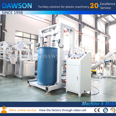 เครื่องตรวจสอบการรั่วไหลของน้ํามันเคมีอัตโนมัติ 200L Drum Double Heads HDPE Jerrycan