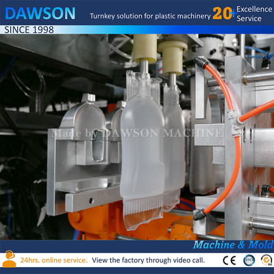 เครื่องพิมพ์แบบ extrusion ที่มีประสิทธิภาพสูง สําหรับขวดยาซักผ้า 2-5L HDPE LDPE PP