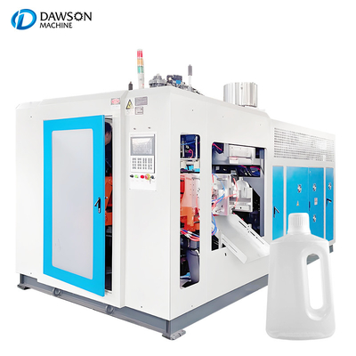 2L 3L 4L เครื่องทําขวดยาซักผ้า เครื่องทําพลาสติก PP HDPE Extrusion Blow Molding