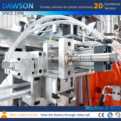 5 ลิตร Extrusion Blow Molding Machine สําหรับพลาสติก PE HDPE กระป๋องเคมี