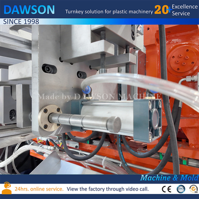 เครื่องพัดลม HDPE ความเร็วสูง 5L Jerrycan พลาสติก extrusion
