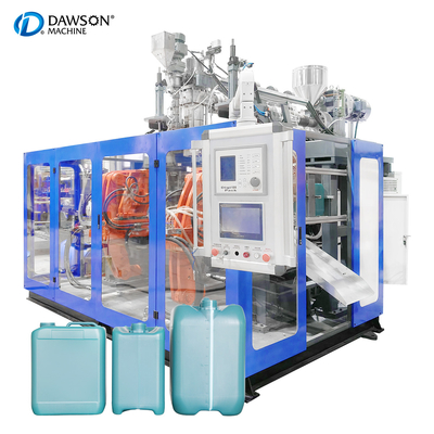 5L 10L HDPE พลาสติกกระปุกพัดพิมพ์ เครื่องพัดพัดพัด Jerrycan Extrusion