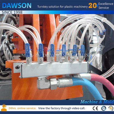 ขายร้อน HDPE 1L 2L 5L 10L เจอร์รี่กล่องน้ํามันย่อย กระปุกทําเครื่องยนต์ extrusion เครื่องพัดลม