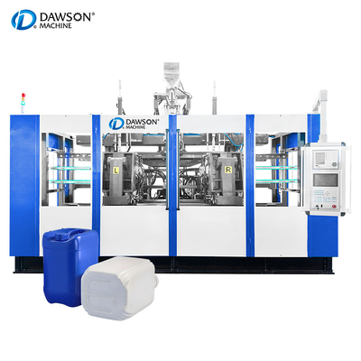 อัตโนมัติเต็ม 20L เจอร์รี่กระป๋อง Double Station HDPE กระป๋องเจอร์รี่กระป๋องเป่าทําถัง ถังกระป๋องกระป๋อง Extrusion บล๊อฟหมักเครื่อง