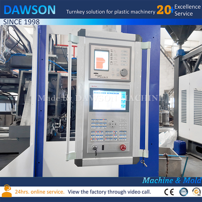 อัตโนมัติ Extrusion บลอยมูลด์เมชิน 15L 20L Drum เคมีเจอร์รี่สามารถบลอยทําเครื่อง