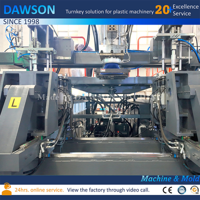 อัตโนมัติ HDPE พลาสติกกระป๋องการพิมพ์ เจอรี่สามารถ ADBlue กระป๋อง Extrusion บลอยพิมพ์เครื่อง