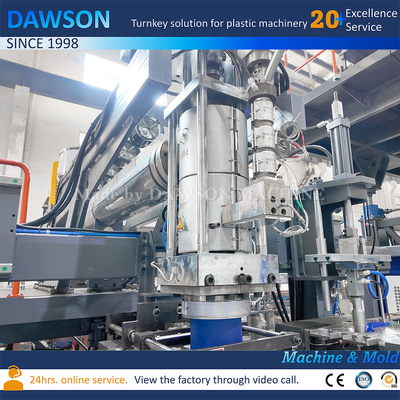 วัตถุดิบ พลาสติก 20L Euro Adblue กระปุกหัวเดี่ยว Die Extrusion Molding เครื่องทํา