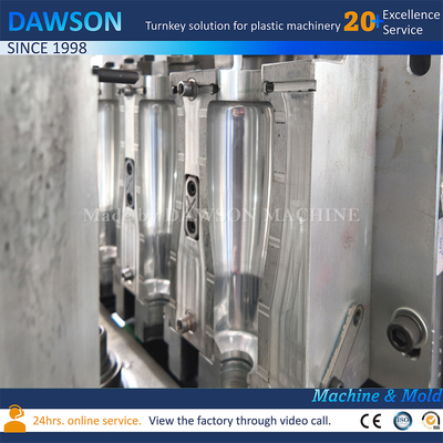 อัตโนมัติ น้ําผลิตเครื่องดื่ม กระป๋อง PET ผง Molding Machine
