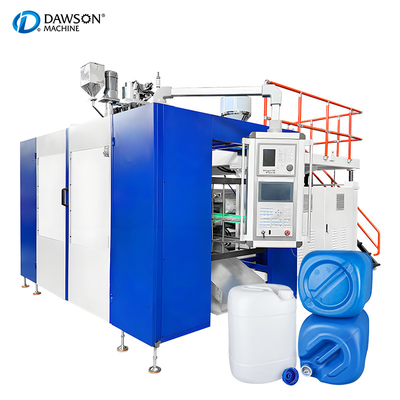 ปรับแต่งอัตโนมัติ 15L 20L 25L HDPE เจอร์รี่สามารถเป่าเครื่องยนต์พลาสติกบรรจุกระปุกทําเครื่อง
