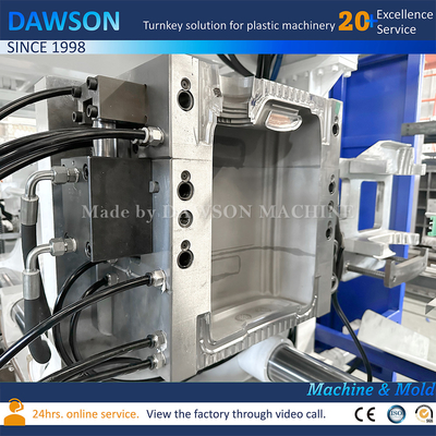 20 ลิตร 25 ลิตร พลาสติก เจอร์รี่สามารถเป่าเครื่องยนต์ extrusion เครื่องทําเป่า