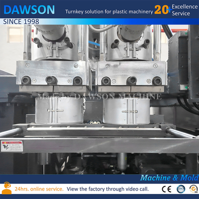 อัตโนมัติ 1L 4L 5L 10L พลาสติก PP HDPE กระป๋อง Jerrycan เครื่องพัดลม extrusion
