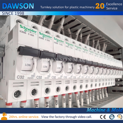 เครื่องทำขวดน้ำ HDPE ขนาด 5 แกลลอน 4 ลิตร เครื่องทำขวดเป่าขึ้นรูป