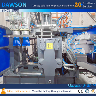 อัตโนมัติ 1L 4L 5L 10L พลาสติก PP HDPE กระป๋อง Jerrycan เครื่องพัดลม extrusion