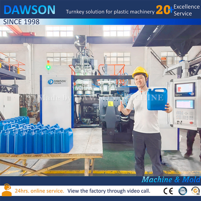 4 แกลลอน กระป๋องน้ํา Servo Extrusion บลอย Molding Machine ประหยัดพลังงาน