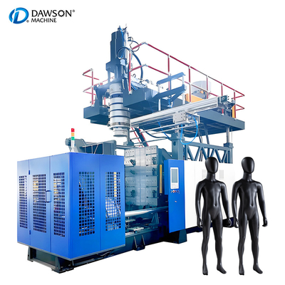 ความต้องการแรงงาน 1-2 โอเปอเรเตอร์ เครื่องทำหุ่นพลาสติก HDPE แบบอัตโนมัติเต็มรูปแบบ เครื่องทำหุ่นจำลองการอัดขึ้นรูป