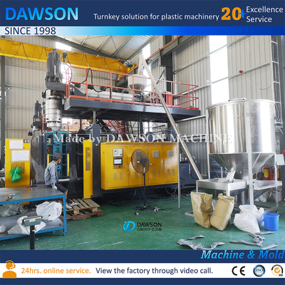 เครื่องทำแพลตฟอร์มโป๊ะพลาสติกลอยน้ำอัตโนมัติ เครื่องขึ้นรูปเป่าแบบรีด HDPE