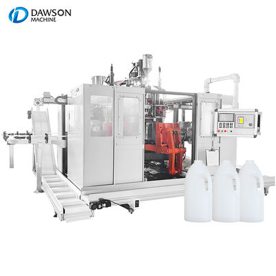 ราคาเครื่องเป่าขึ้นรูปขวดผงซักฟอก HDPE ความเร็วสูงแบบสองสถานี
