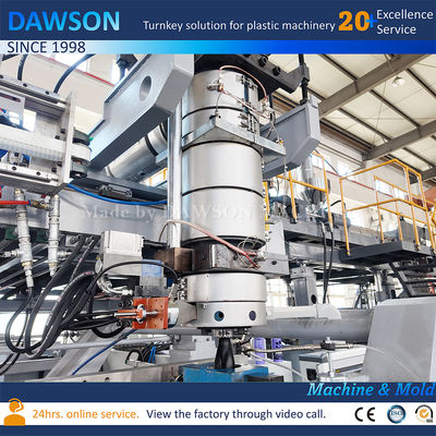 PE PP ABS PA TPV อะไหล่รถยนต์ อุปกรณ์เสริมรถยนต์ เครื่องทำท่ออากาศเข้า 3D เครื่องเป่าขึ้นรูป