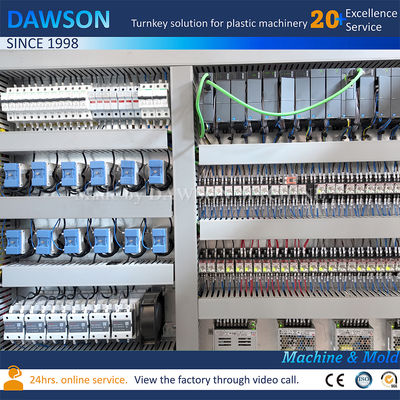 TEEE / PE / PP / TPV รถอากาศเข้าลําเลียงลําเลียงท่อ สร้างสาย เครื่องทําพลาสติกที่มี servo มอเตอร์