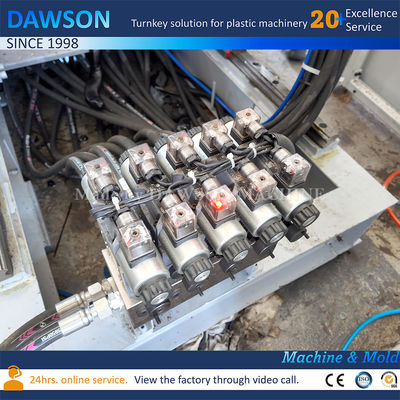 TEEE / PE / PP / TPV รถอากาศเข้าลําเลียงลําเลียงท่อ สร้างสาย เครื่องทําพลาสติกที่มี servo มอเตอร์