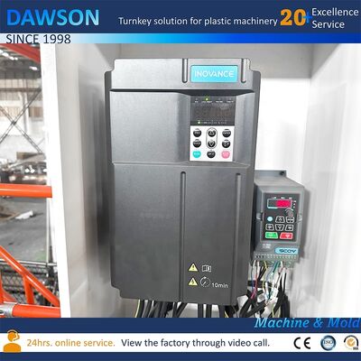 สกรู LD Ratio 24 11kw มอเตอร์ปั๊มน้ำมัน กำลังไฟ HDPE Jerry Can เครื่องเป่าขวด เครื่องเป่าขึ้นรูป 10 15 20 25 30L